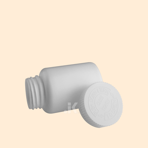 Botella HDPE blanca redonda de 120ml de alta calidad del fabricante de Vietnam con tapa CR El mejor precio Servicios OEM/ODM Botellas de plástico - Product Image 3