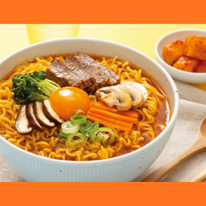 Ramen Jin de la marque Ottogi, saveur douce, en gobelet de 65 g (15 gobelets/carton) - Expédition mondiale - Product Image 3