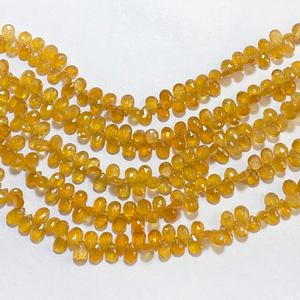 Qualité supérieure Fanta Tourmaline à facettes en forme de coeur Briolette, pierre précieuse naturelle pour bijoux - Product Image 4