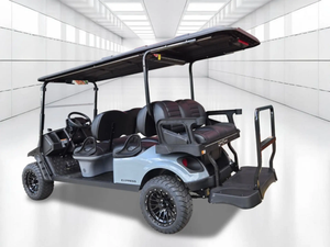 รถกอล์ฟสมรรถนะสูง 4 ที่นั่ง 6 ที่นั่ง พวงมาลัยบังคับลื่นไหล - Product Image 2