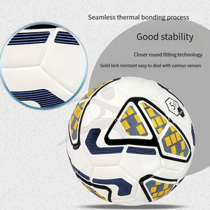 Ballon de football d'école d'équipe sportive de qualité supérieure pour le football en cuir de match d'entraînement de sports de plein air - Product Image 4