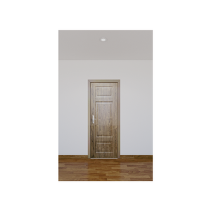 ประตูไม้ MDF แบบเลื่อนได้ทันสมัยพร้อม PVC กันลื่นราคาต่ำ ODM สำหรับโรงแรมและอพาร์ทเมนต์ภายนอกงานผลิตในเวียดนาม - Product Image 1