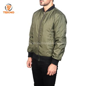 Top Trending Outwear Hip Hop Bomber Chaquetas Hombres Bomber Chaquetas Diseño superior Personalizado Invierno Casual Hombres Bomber Jacket Servicio OEM - Product Image 2