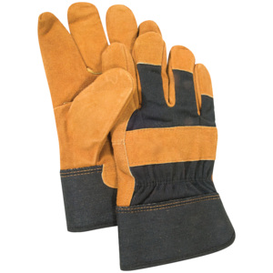Guantes de seguridad de construcción resistentes de cuero de vaca de Grado Superior Guantes DE TRABAJO resistentes a la abrasión para trabajadores canadienses - Product Image 2