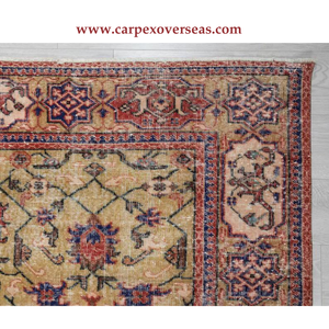 Auténticas alfombras y alfombras tejidas de algodón de fibra natural hechas a mano Felpa de alta calidad lavable y reversible - Product Image 3