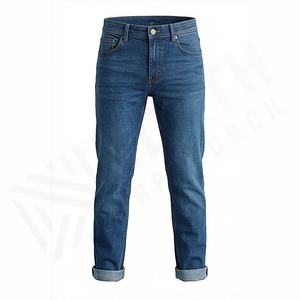 Nouveau jean slim fit pour homme, design personnalisé, style streetwear, confortable à porter, pantalon en denim, faible MOQ, vente en gros personnalisée - Product Image 1