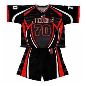 Short en jersey de crosse pour hommes de haute qualité vêtements de sport par sublimation professionnels imprimé réversible prix de gros bon marché pour adulte - Product Image 5