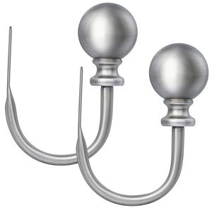 Antique Silver Metal <b>Curtain</b> Hold Back Best Quality Home <b>Accessories</b> for Living Room and Hotels Bulk Quantity for Weddings - Product Image 1