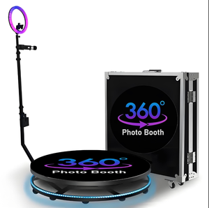 Fast Shipping 360 Video Photo Booth Spinner Rotating Platform Photo Booth Machine for Wedding Party - Product Image 6
