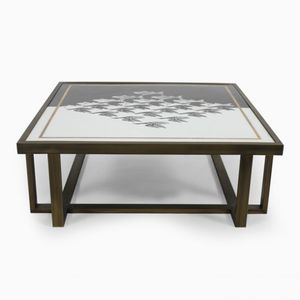 Dessus en marbre Table d'appoint de salon d'hôtel pour la décoration Mobilier moderne Base en métal Table console de luxe avec dessus en marbre - Product Image 5