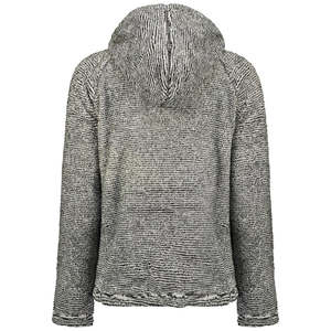 Chaqueta Polar Ligera con Capucha Ajustable y Cremallera para Mujer, Chaqueta Abrigada y Transpirable para el Frío - Product Image 3