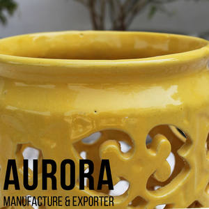 Macetas y Jardineras de Cerámica Esmaltada al por Mayor con Orificio de Drenaje, Ecológicas, Duraderas, Precio Competitivo, Embalaje Privado Disponible - Product Image 5