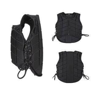 Gilet d'équitation en nylon de haute qualité, respirant et réglable pour la sécurité du cavalier, avec rembourrage doux, gilets de sécurité pour l'équitation - Product Image 5