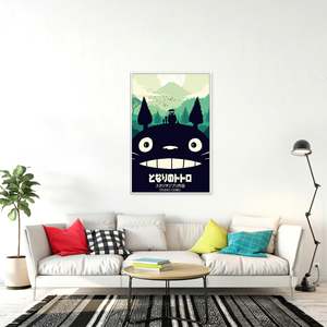 Modern Japanese Style 'My Neighbour Totoro' <b>Poster</b> Made of Paper for Wall Usage - Product Image 4