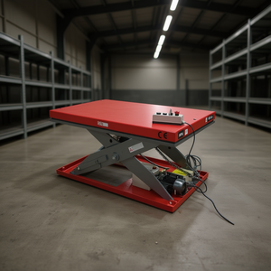 Plateforme élévatrice à ciseaux électrique 1200 x 2200 4000 kg usage industriel intensif - Product Image 3