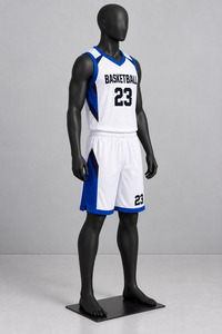 Ensemble de maillots de basket-ball personnalisés, uniforme de basket-ball pour hommes, short de basket-ball, vêtements de sport respirants à séchage rapide, vente en gros - Product Image 2