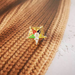 เข็มกลัดฟรีเมสัน ตราสัญลักษณ์ฟรีเมสัน ดวงตาแห่งฮอรัส ดีไซน์สวยงาม ผลิตตามสั่ง ใหม่เอี่ยม เข็มกลัดสำหรับพิธีการ - Product Image 5