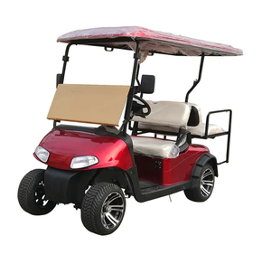Voiturette de golf électrique surélevée 2+2 places, modèle 2023, très vendue, avec certificat CE, voiturettes électriques personnalisées - Product Image 6