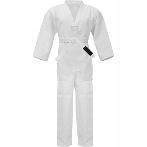 Nouvelle marque de vêtements d'arts martiaux unisexes au design personnalisé Equipement en coton décontracté classique et confortable Costumes et doboks de taekwondo - Product Image 1