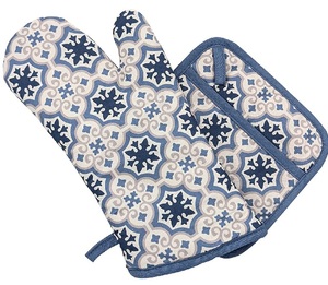 Indian Supplier Custom Design Printed Kitchen 100% Organic Cotton Potholder Best Commercial Working Customized GOTS Certificate - Product Image 3