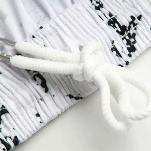 Short de basket-ball taille moyenne pour homme, respirant, imprimé vintage brodé avec impression numérique, service OEM disponible - Product Image 3