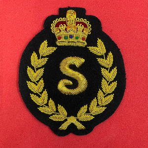 Apliques de flores parches para diseño vestido coser en tela de diamantes de imitación hecha a mano tela de sarga adhesivo Merrow borde parche bordado - Product Image 1