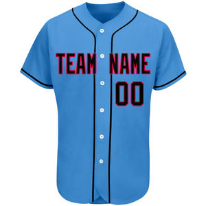 Camisetas de Béisbol/Sóftbol para Adultos, Tallas Grandes, Personalizadas con Nombre de Equipo, Transpirables, de Secado Rápido, Antibacterianas, de Poliéster, con Botones, Cómodas - Product Image 5