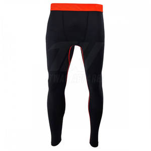 Base Layer Compression Pant With <b>Tight</b> Fit And Sweat Wicking Properties Sport Compression Pant With Seamless Design - Product Image 4