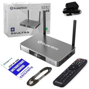 กล่องรับสัญญาณทีวี Ratify S6 ULTRA T V BOX Media Player 4GB+128GB Wi-Fi 6 เทียบกับ S6 eliteS S6 pro S6 max - Product Image 2