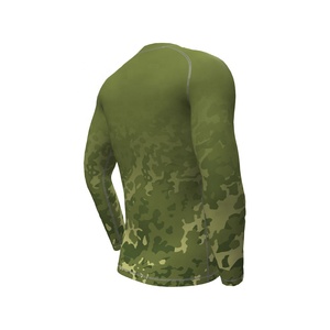 Chemise de Sport attrayant, protection contre les éruptions cutanées, tissu Bjj, sur mesure, MMA Rashguard pour hommes, vente en gros, impression par Sublimation, chemises de protection contre les éruptions cutanées - Product Image 4