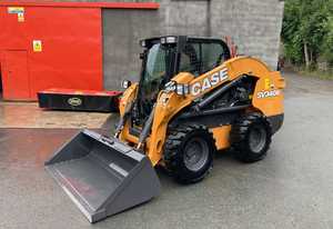 Chargeuse sur pneus Case Skid Steer Loader SV340H Diesel jaune avec benne - Product Image 4
