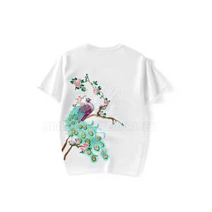 Camisa de algodón bordada para hombre de diseño personalizado 100% tela de punto para trabajo informal o eventos - Product Image 2