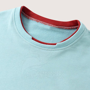 Sweat-shirt d'hiver léger pour homme, taille XS, personnalisable, style urbain, tissu imprimé uni, haute qualité, vente en gros d'usine - Product Image 3