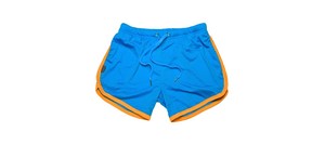 กางเกงขาสั้นบาสเก็ตบอลตาข่ายโพลีเอสเตอร์สำหรับผู้ชายกางเกงขาสั้นสำหรับฝึกซ้อมฟิตเนสแบบพื้นฐานมีกระเป๋าด้านข้างพิมพ์โลโก้ได้ - Product Image 4