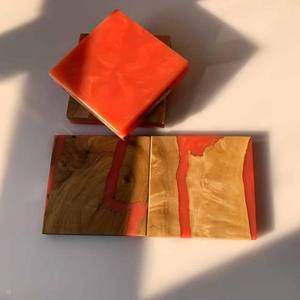 Green Resin Wood <b>Coasters</b> DEFINE at Factory Price Dinning <b>Placemats</b> Slate <b>Coasters</b> Couch Cup Holder - Product Image 6