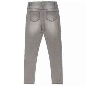 Vente en gros de jeans neufs et dernier cri à la mode pour hommes pantalon de jeans en denim extensibles à coupe ajustée à prix abordable - Product Image 2
