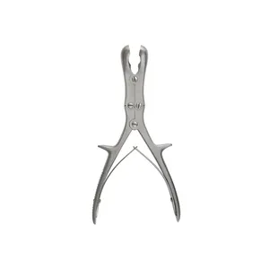Semb Bone Rongeur à double action légèrement courbé, mâchoires de 20 mm, action composée, 240 mm, instrument chirurgical orthopédique - Product Image 1