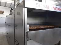 Machine de torréfaction de noix SUISER MAKINE SEF750 800 kg/h, équipement industriel en acier inoxydable, alimentation électrique