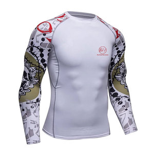 เสื้อคอมเพรสชั่นผู้ชายคุณภาพสูงรุ่นล่าสุด เสื้อคอมเพรสชั่นแขนยาวน้ำหนักเบาสำหรับผู้ชาย - Product Image 6