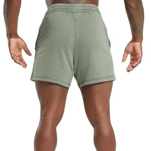 กางเกงขาสั้นกีฬาฤดูร้อนของผู้ชายผ้าไนลอนเนื้อแข็งพิมพ์โลโก้ได้ตามต้องการสำหรับออกกำลังกายในยิมเป็นมิตรกับสิ่งแวดล้อม - Product Image 2