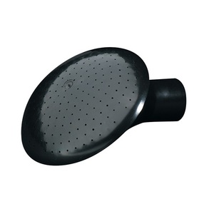 Pommeau de douche de remplacement en plastique noir pour les modèles 4000 819 681 et 4000 819 684, articles de bain et toilettes - Product Image 1