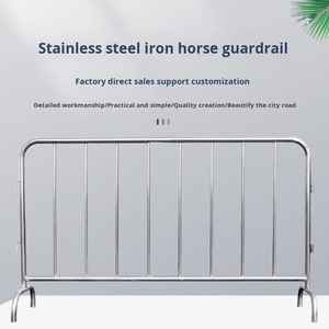 Barrière piétonne galvanisée traitée thermiquement pour le contrôle temporaire des foules - Product Image 5