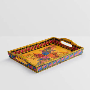 Bandeja de Servicio de Madera MDF con Recubrimiento de Esmalte, Diseño para Hoteles y Restaurantes, Utensilios de Cocina, Bandeja de Mesa de Alta Calidad - Product Image 1