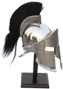 Casque d'armure de loup viking médiéval fabriqué à la main en cuivre antique avec chaîne et support en métal chevalier - Product Image 2