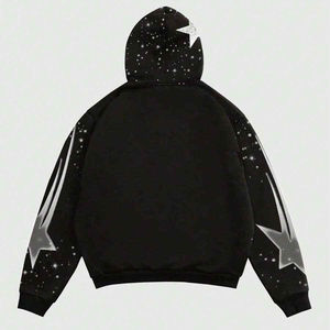 Sudadera Personalizada para Hombre, 100% Algodón, Diseño Urbano Estampado y Bordado, Corte Regular, Servicio OEM - Product Image 2