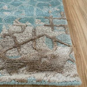 พรมขนนุ่มผ้าวิสคอสมือพิมพ์ลายสำหรับสวดมนต์ห้องนอนห้องนั่งเล่นโรงแรมสำนักงานซักได้ - Product Image 4