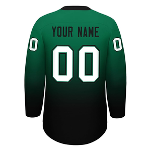 Nombre del equipo personalizado 100% poliéster de alta calidad transpirable uniformes de hockey nuevo diseño personalizado camisetas de hockey - Product Image 2