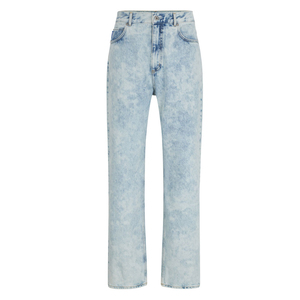 Jeans de Mezclilla para Hombre de la Mejor Calidad, Lavado a la Piedra, Botón con Logotipo Personalizado, MOQ Bajo, Secado Rápido, Transpirable, al por Mayor con Personalización - Product Image 5