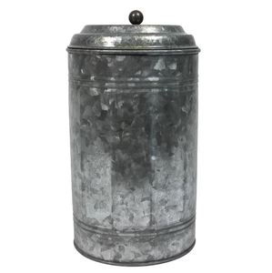 Tarro de Metal galvanizado, contenedor de cocina, especies de alimentos, contenedor de almacenamiento de frutas secas, tarro, hogar, Hotel, restaurante, Decoración de cocina - Product Image 4