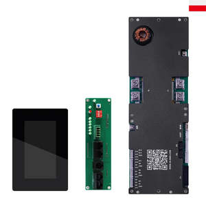 Mon magasin 16S 48V 200A BMS intelligent avec onduleur et équilibrage actif, écran LCD 4,3 pouces pour la surveillance des batteries LiFePO4, produit en stock en Pologne - Product Image 1